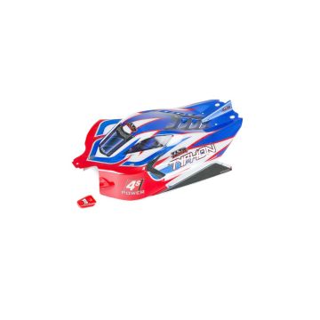 Arrma TYPHON TLR Finished Body in Red and Blue Z-ARA406164