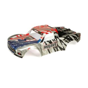 Arrma Finished Body: Sliver/Red: MOJAVE 6S BLX Z-ARA411005