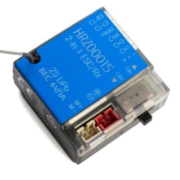 axial ESC/Receiver, 2.4Ghz, EC2: 1/24 Z-HRZ00015