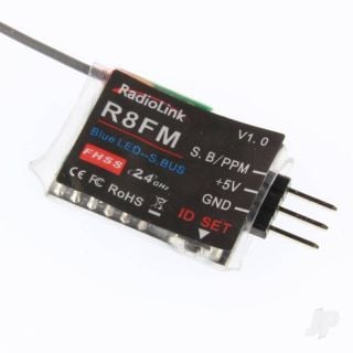 R8F 2.4GHz 8-Channel Receiver RLKR081007