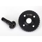 Ring gear, differential/ pinion gear, differential (machined Z-TRX8279R