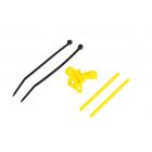 MIK4965 : Antenna support for tail boom, yellow