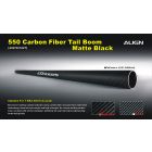 Align 550 Carbon Fiber Tail Boom-Matte Black H55T001XXT