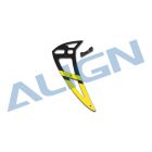 Align 700E PRO Carbon Vertical Stabilizer-Yellow H70T006XXW