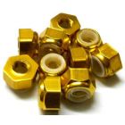 M5 (4 Pcs) CW Lock Nuts Gold AT-LockNutM5-CW-Gold