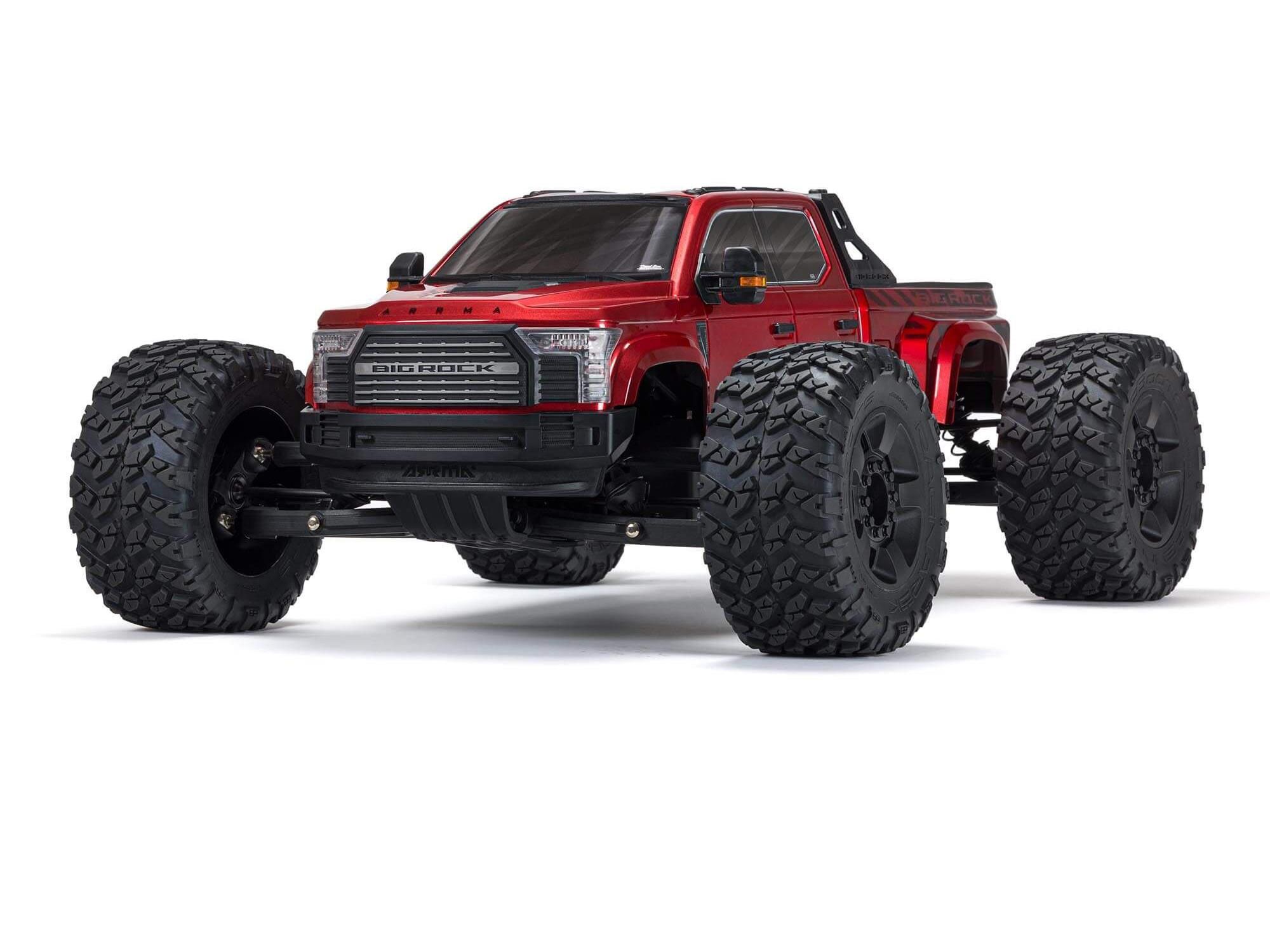 Arrma Big Rock 6S BLX 1:7 RTR 4WD Monster Truck - Red C