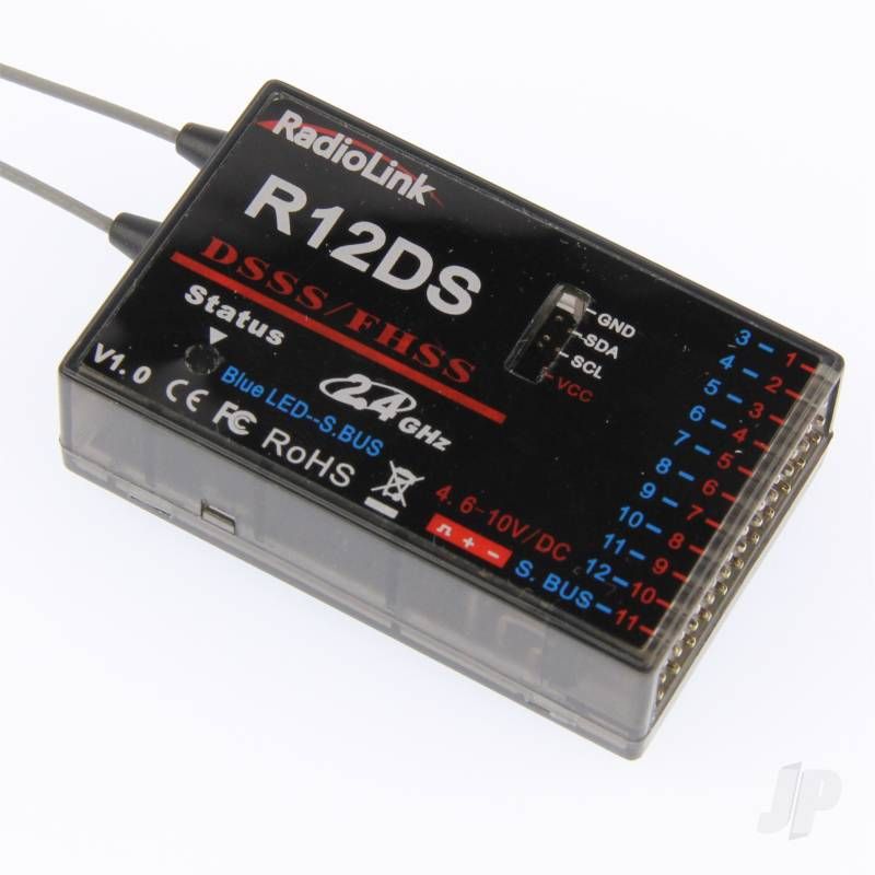 R8F 2.4GHz 8-Channel Receiver RLKR081007