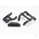 Wheelie bar mounts / Rear skidplate (black) TRX6777
