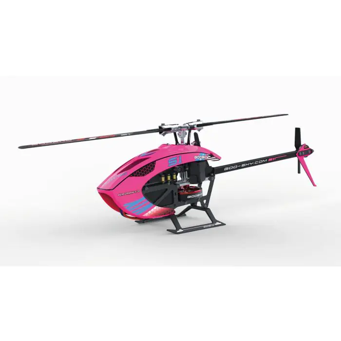 Goosky S1 Legend Electric RC Helicopter Pink BAF030001