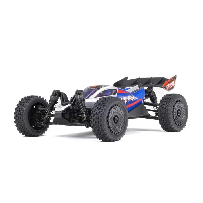 Arrma Typhon GROM 1/18 4wd Smart RTR Blue and Silver Arrma Typhon GROM 1/18 4wd Smart RTR Blue and Silver