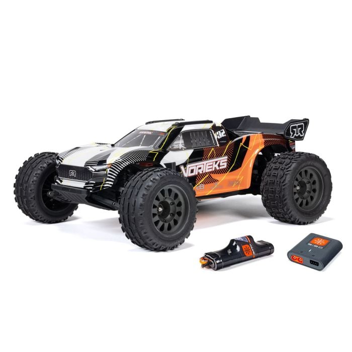 Arrma Vorteks Mega 1/10 ST RTR with Battery and Charger - Orange Arrma Vorteks Mega 1/10 ST RTR with Battery and Charger - Orange