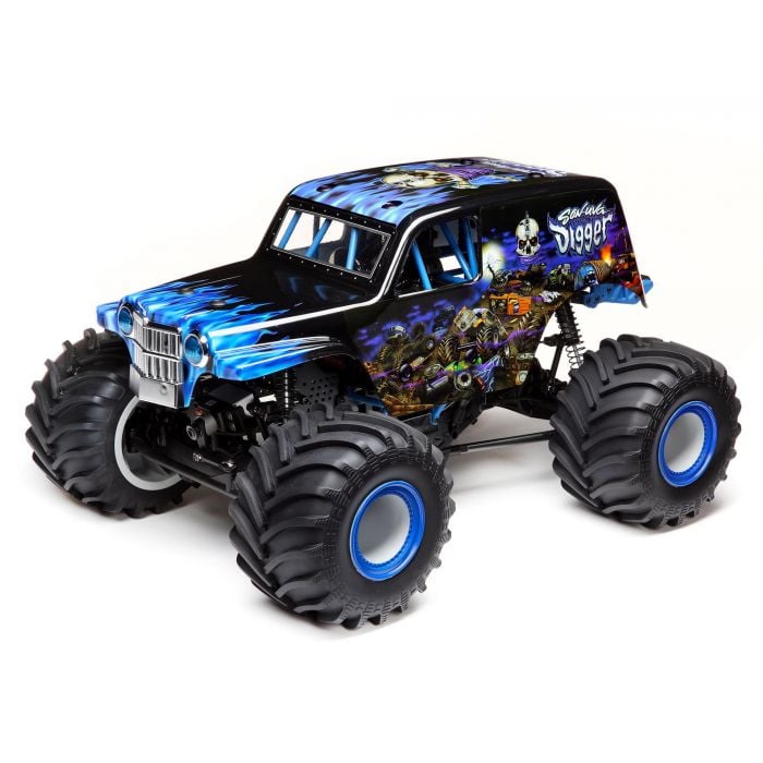 LOSI SonUvaDigger Blue 4WD Solid Axle Monster Truck RTR LOSI SonUvaDigger Blue 4WD Solid Axle Monster Truck RTR