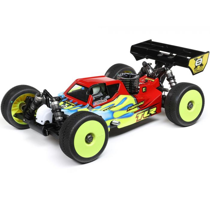 TLR 1 8 8IGHT X E 2.0 Combo 4WD Nitro Electric Race Buggy Kit C TLR04012