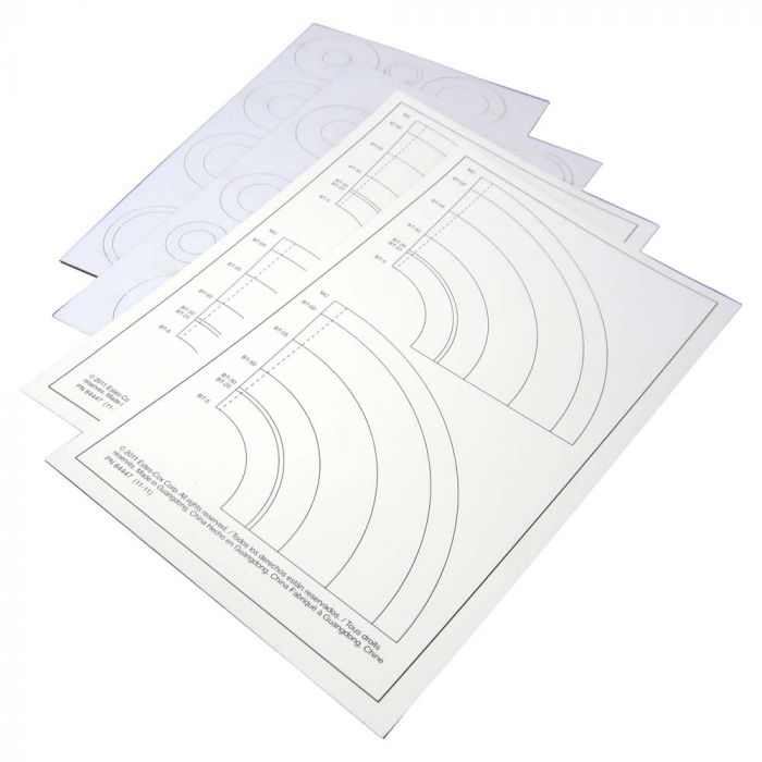 Laser Cut Centering Rings and Paper Adapters (4 pc) D-ES3179 Laser Cut Centering Rings and Paper Adapters (4 pc) D-ES3179