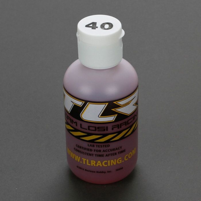 Silicone Shock Oil, 40 Wt, 4 Oz Z-TLR74025