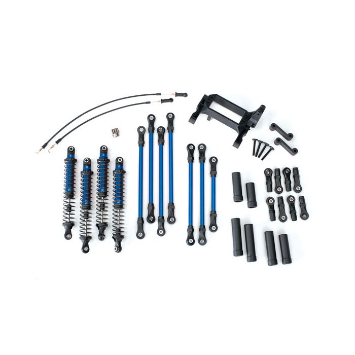 Long Arm Lift Kit, TRX-4, complete (Blue) Z-TRX8140X Long Arm Lift Kit, TRX-4, complete (Blue) Z-TRX8140X
