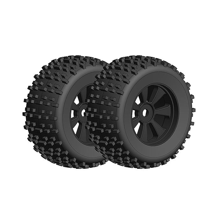 Corally C-14700-37 Attack Foam Tires 37 Shore 26mm Front, for 1/10 Gp Touring 