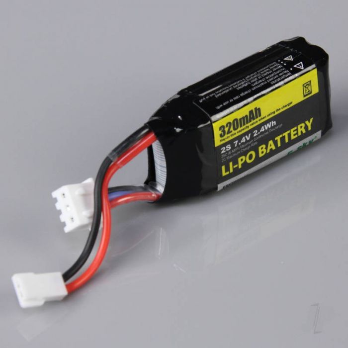 Esky LiPo 2S 7.4V 320mAh (for 300 V2) ESKY005867 Esky LiPo 2S 7.4V 320mAh (for 300 V2) ESKY005867
