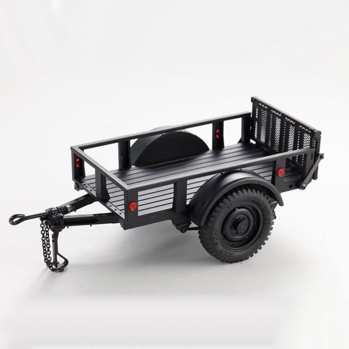 FMS 1:18 / 1:12 Utility Trailer B - Black FMS 1:18 / 1:12 Utility Trailer B - Black
