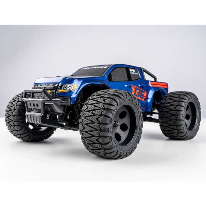 FMS FMT24 1/24th Chevrolet Colorado Truck RTR - Blue FMS12421BDRTRBU