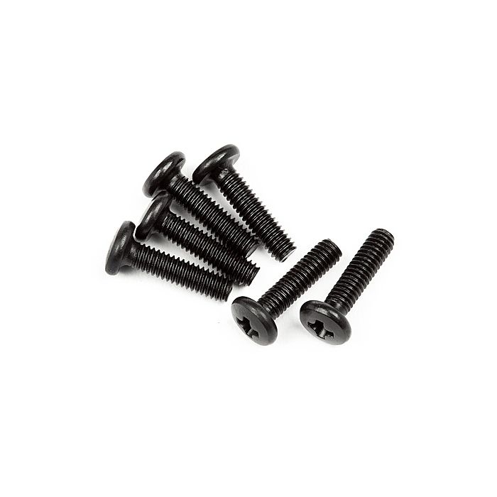 Button Head Screw M2.5 x 10mm 6Pcs MV28034 Button Head Screw M2.5 x 10mm 6Pcs MV28034