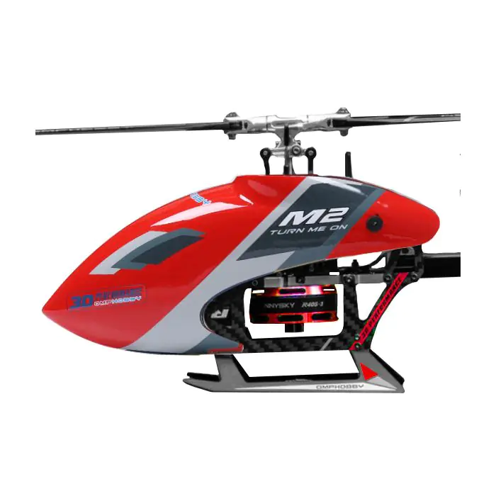 OmpHobby M2 EVO MK2 RC Helicopter EVO Version RED OMP-M2-EVO-RED