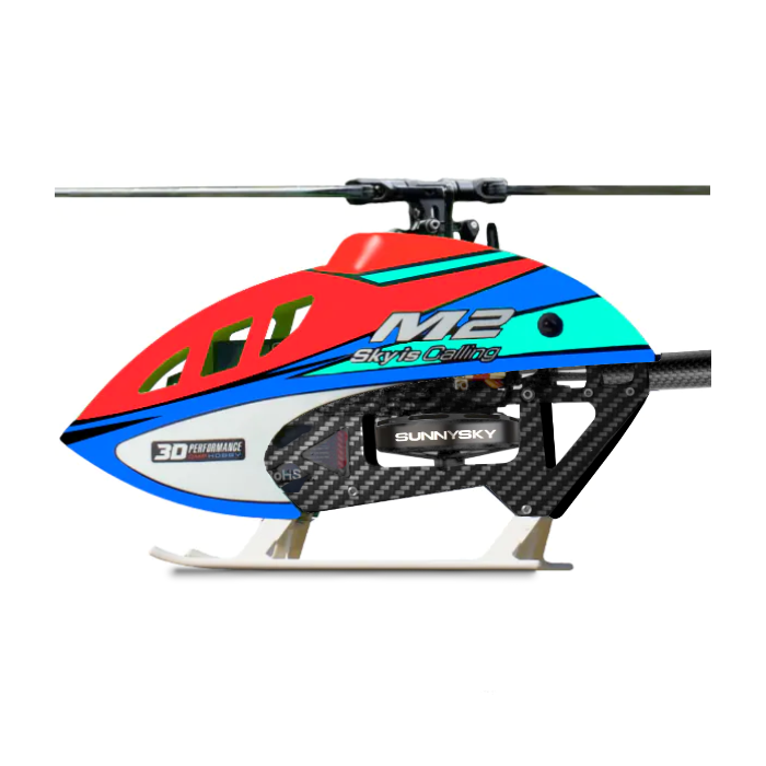 OMPHOBBY M2 V3 Pro cosmic orange micro RC helicopter