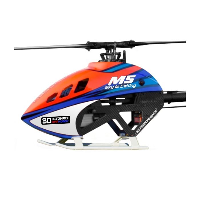 OMP Hobby M5 Helicopter KIT With Main and Tail Blades - Orange OMP Hobby M5 Helicopter KIT With Main and Tail Blades - Orange
