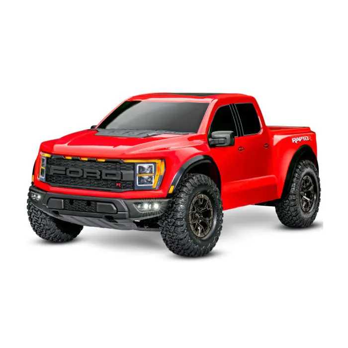 Traxxas Ford Raptor Pro Scale 1 10 4WD Replica Truck Red