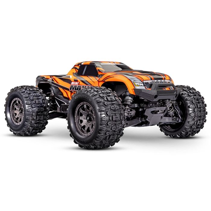 Traxxas Mini Maxx Monster Truck BL-2S - Orange Traxxas Mini Maxx Monster Truck BL-2S - Orange