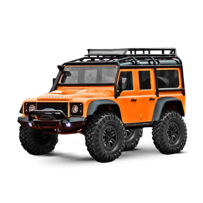 Traxxas TRX 4M Land Rover Defender 1 18 4WD Trail Crawler Orange