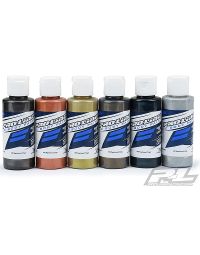 Proline Rc Body Paint Pure Met Al Char/Copp/Gold/Pewt/D.Bl/Al