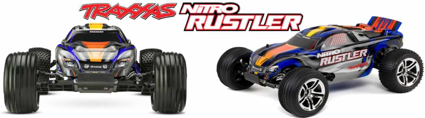 Traxxas Nitro Rustler Spares Parts